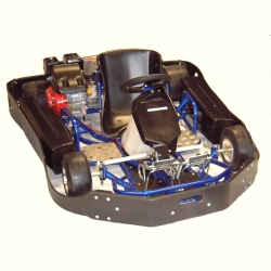 42 - Kart showing solid bumper system & showing rotomoulded side pods