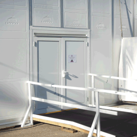 Marquee wall panels & doors