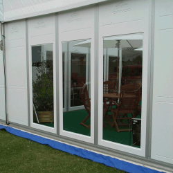 46 - Marquee panels glazed & unglazed twin wall construction insulated